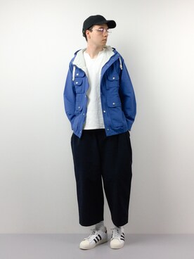「PENFIELD USA（ペンフィールドユーエスエー）のアイテム（ジャケット/アウター）」を使った、タレスさん（メンズ・178cm）の春コーディネート