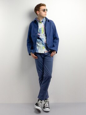 タレスさん(メンズ・178cm)の春コーディネート