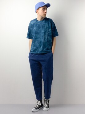 「Steven Alan（スティーブンアラン）のアイテム（キャップ）」を使った、タレスさん（メンズ・178cm）の春コーディネート