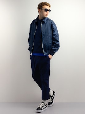 「URBAN RESEARCH DOORS MENS（アーバンリサーチ ドアーズ メンズ）のアイテム（ベスト）」を使った、タレスさん（メンズ・178cm）の春コーディネート