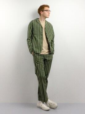 「URBAN RESEARCH Sonny Label（アーバンリサーチサニーレーベル）のアイテム（テーラードジャケット）」を使った、タレスさん（メンズ・178cm）の春コーディネート