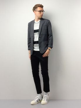 タレスさん(メンズ・178cm)の春コーディネート