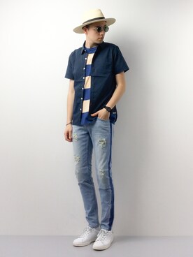 タレスさん(メンズ・178cm)の夏コーディネート
