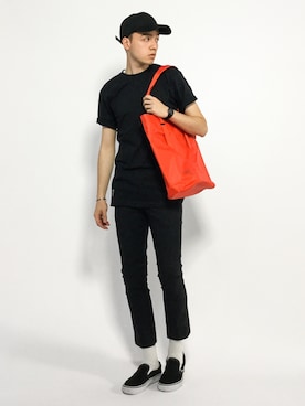 「さしいろ」｜「アイテム（パンツ）」を使った、タレスさん（メンズ・178cm）の夏コーディネート