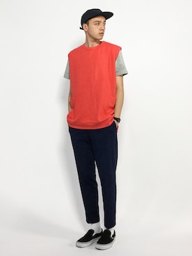 タレスさん（メンズ・178cm）の夏コーディネート