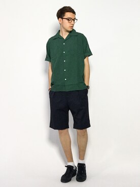 「THE TWENTYSEVEN（ザ トゥエンティーセブン）のアイテム」を使った、タレスさん（メンズ・178cm）の夏コーディネート