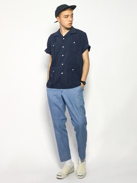 タレスさん（メンズ・178cm）の夏コーディネート