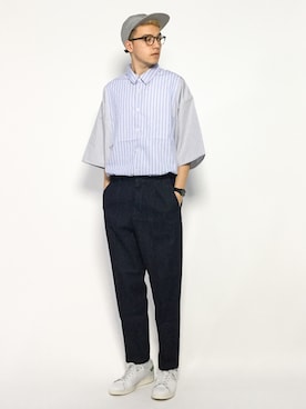 「シティーボーイ」｜タレスさん（メンズ・178cm）の夏コーディネート