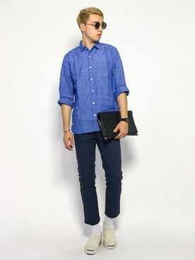 タレスさん（メンズ・178cm）の夏コーディネート