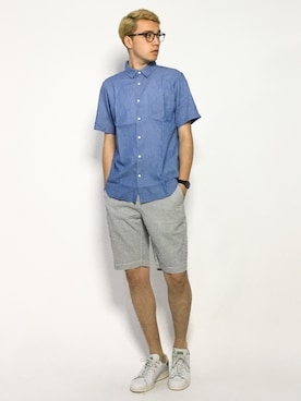 タレスさん（メンズ・178cm）の夏コーディネート