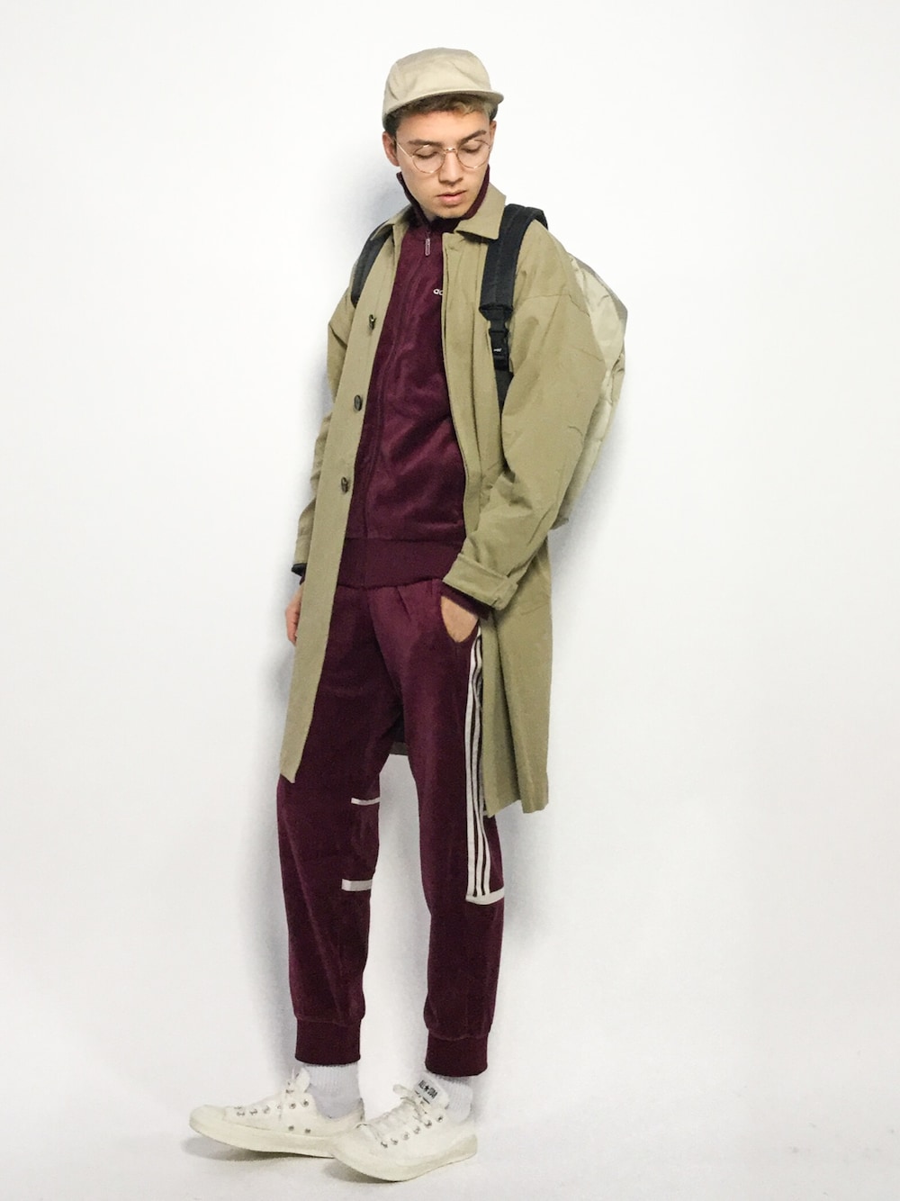 アディダスオリジナルス CHALLENGER84　VELOUR　TRACKTOP adidas（アディダス）の「【adicolor】 オリジナルス トラック