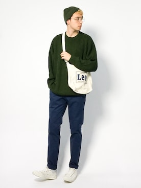 「EMMA NOVEMBER　（エマノーヴェンバー）のアイテム」を使った、タレスさん（メンズ・178cm）の冬コーディネート