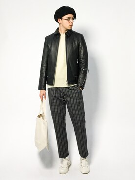 タレスさん（メンズ・178cm）の冬コーディネート