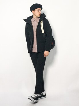 「LBC（エルビーシー）のアイテム」を使った、タレスさん（メンズ・178cm）の冬コーディネート