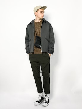 タレスさん（メンズ・178cm）の冬コーディネート