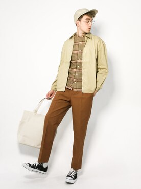 タレスさん(メンズ・179cm)の春コーディネート