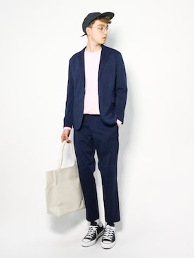 タレスさん（メンズ・179cm）の春コーディネート