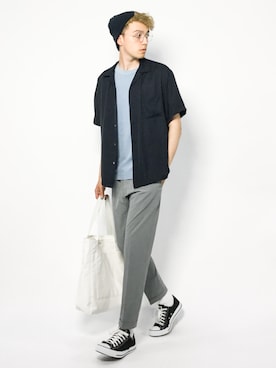 タレスさん（メンズ・179cm）の春コーディネート