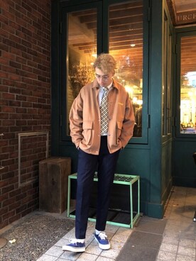 タレスさん（メンズ・180cm）の冬コーディネート