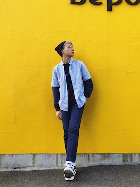 タレスさん（メンズ・180cm）の冬コーディネート