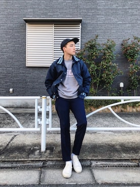 タレスさん（メンズ・180cm）の冬コーディネート