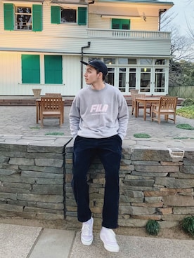 タレスさん（メンズ・180cm）の冬コーディネート