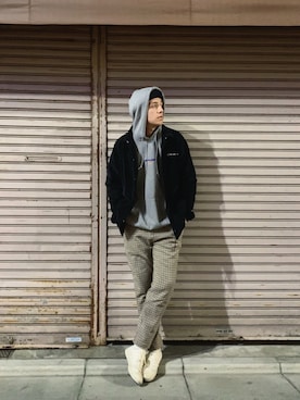 タレスさん（メンズ・180cm）の冬コーディネート