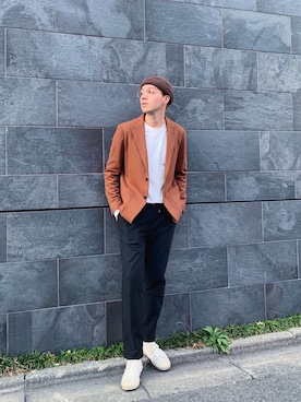 タレスさん（メンズ・180cm）の春コーディネート