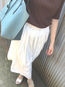 ぴさん（レディース・157cm）の夏コーディネート