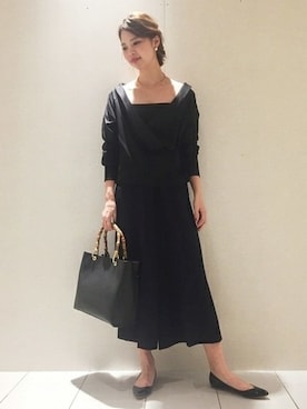 「アイテム（パンプス）」を使った、anriさん（レディース・171cm）の春コーディネート