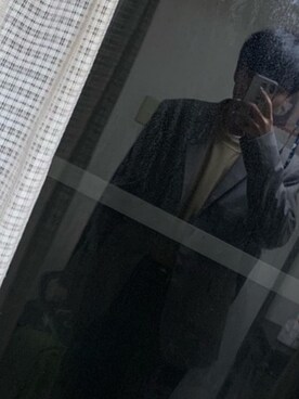 「Right-on（ライトオン）のアイテム（その他トップス）」を使った、ゆきやさん（メンズ・177cm）の冬コーディネート