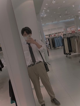「アイテム（フォーマルスーツ/小物）」を使った、ゆきやさん（メンズ・179cm・10代）の夏コーディネート