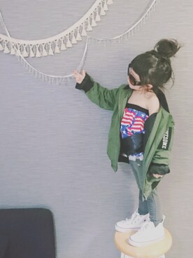 なた。さん(キッズ・90cm)の春コーディネート