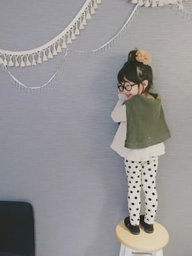 なた。さん（キッズ・90cm）の春コーディネート