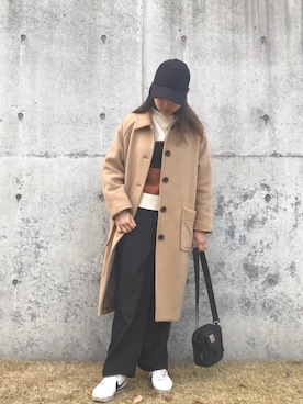 「Another Edition」｜「アイテム（スニーカー）」を使った、R Tさん（レディース・155cm）の冬コーディネート