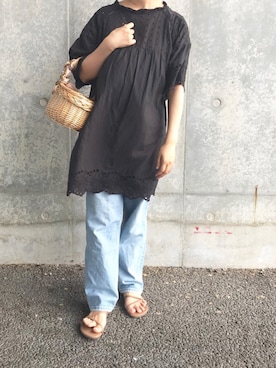 「Another Edition」｜「アイテム（パンツ）」を使った、R Tさん（レディース・155cm）の夏コーディネート