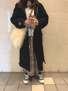 SLOBE IENA（スローブイエナ）の「HAMILTONフードロングコート