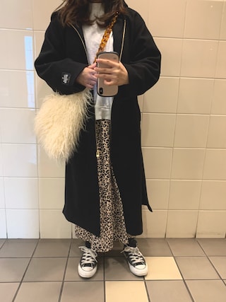 SLOBE IENA（スローブイエナ）の「HAMILTONフードロングコート