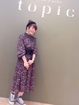 「Green　Parks（グリーンパークス）のアイテム」を使った、すえちゃんさん（レディース・150cm）の秋コーディネート