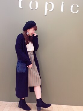 すえちゃんさん（レディース・150cm）の秋コーディネート