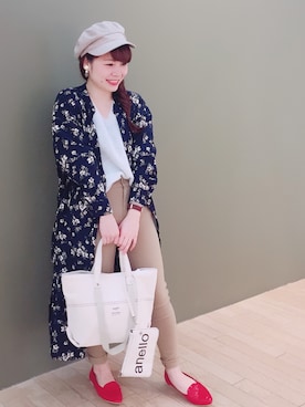 「アイテム（パンツ）」を使った、すえちゃんさん（レディース・150cm・20代）の冬コーディネート