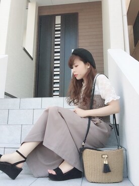 すえちゃんさん（レディース・150cm）の夏コーディネート