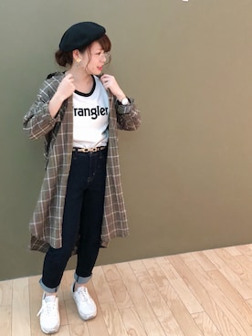 「Green　Parks（グリーンパークス）のアイテム」を使った、すえちゃんさん（レディース・150cm）の夏コーディネート