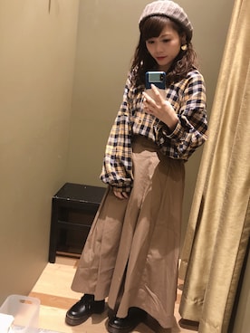 「Green　Parks（グリーンパークス）のアイテム」を使った、すえちゃんさん（レディース・150cm）の秋コーディネート
