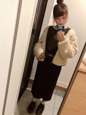 「アイテム（その他アウター）」を使った、すえちゃんさん（レディース・150cm）の秋コーディネート