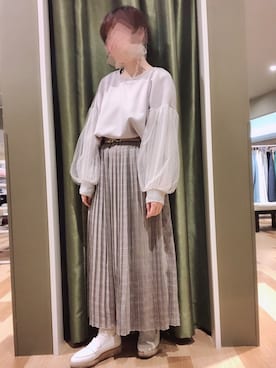 「Green　Parks（グリーンパークス）のアイテム」を使った、すえちゃんさん（レディース・150cm）の冬コーディネート