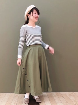 すえちゃんさん（レディース・150cm）の冬コーディネート