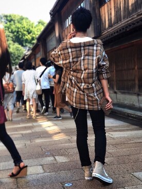 ベージュコンバース のメンズ人気ファッションコーディネート 季節 9月 11月 Wear