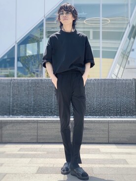 「BENCH（BENSAN）（ベンチ）のアイテム」を使った、SATORU KASAIさん（メンズ・178cm）の夏コーディネート
