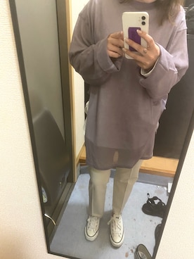 「Ungrid（アングリッド）のアイテム（その他トップス）」を使った、sonoko.さん（レディース・153cm）の春コーディネート